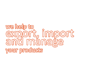 exportación, importación y gestión de productos